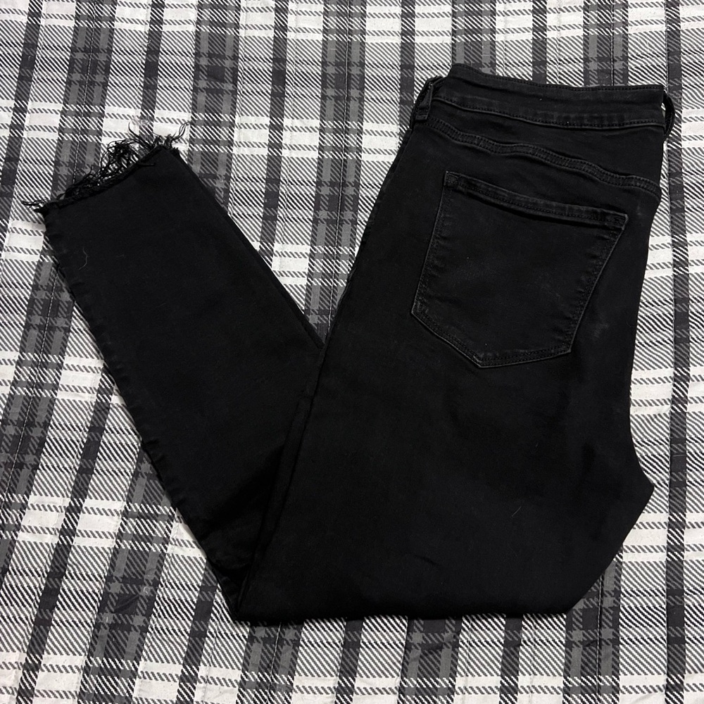 Old Navy Black Rockstar Skinny Jeans